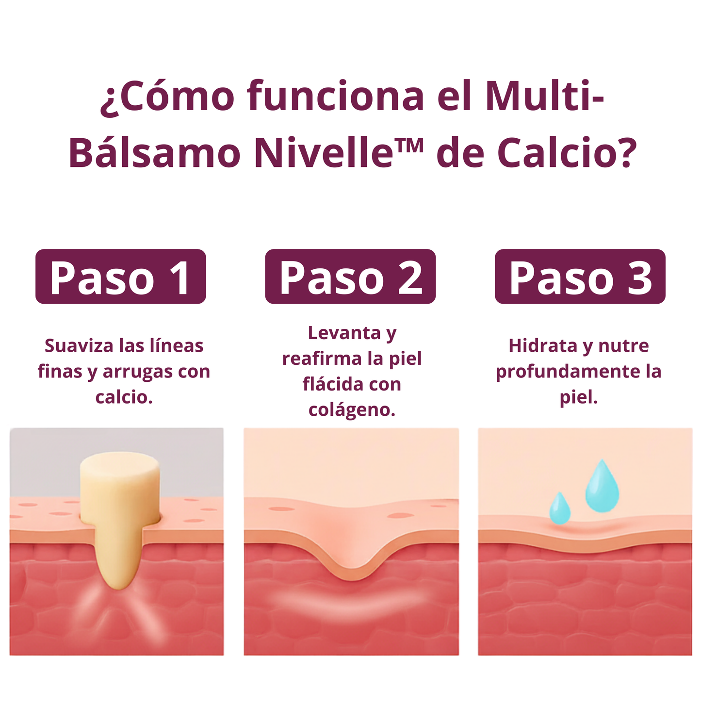 Nivelle™ Bálsamo Lifting con Colágeno y Calcio